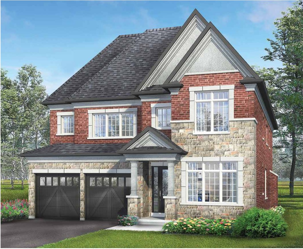 Regal Crest Seymour Elevation A exterior rendering